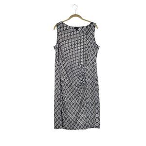china | Dresses | Elegant Black And White Formal Bolo Striped Church Dress  | Poshmark